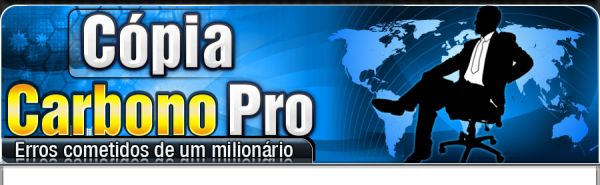 Cópia Carbono Pró erros cometidos de um milionário